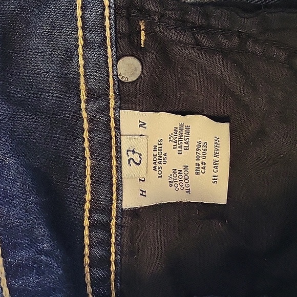 Hudson size 27 Denim Bermuda Cutoffs - Picture 3 of 5